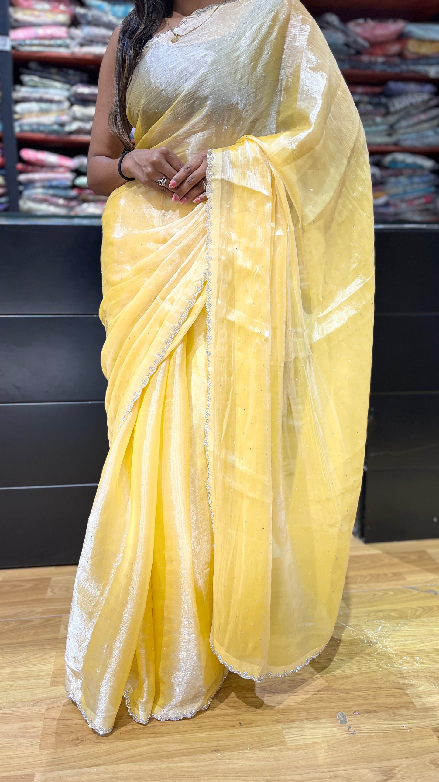 premium party wear saree - v6 code : 049