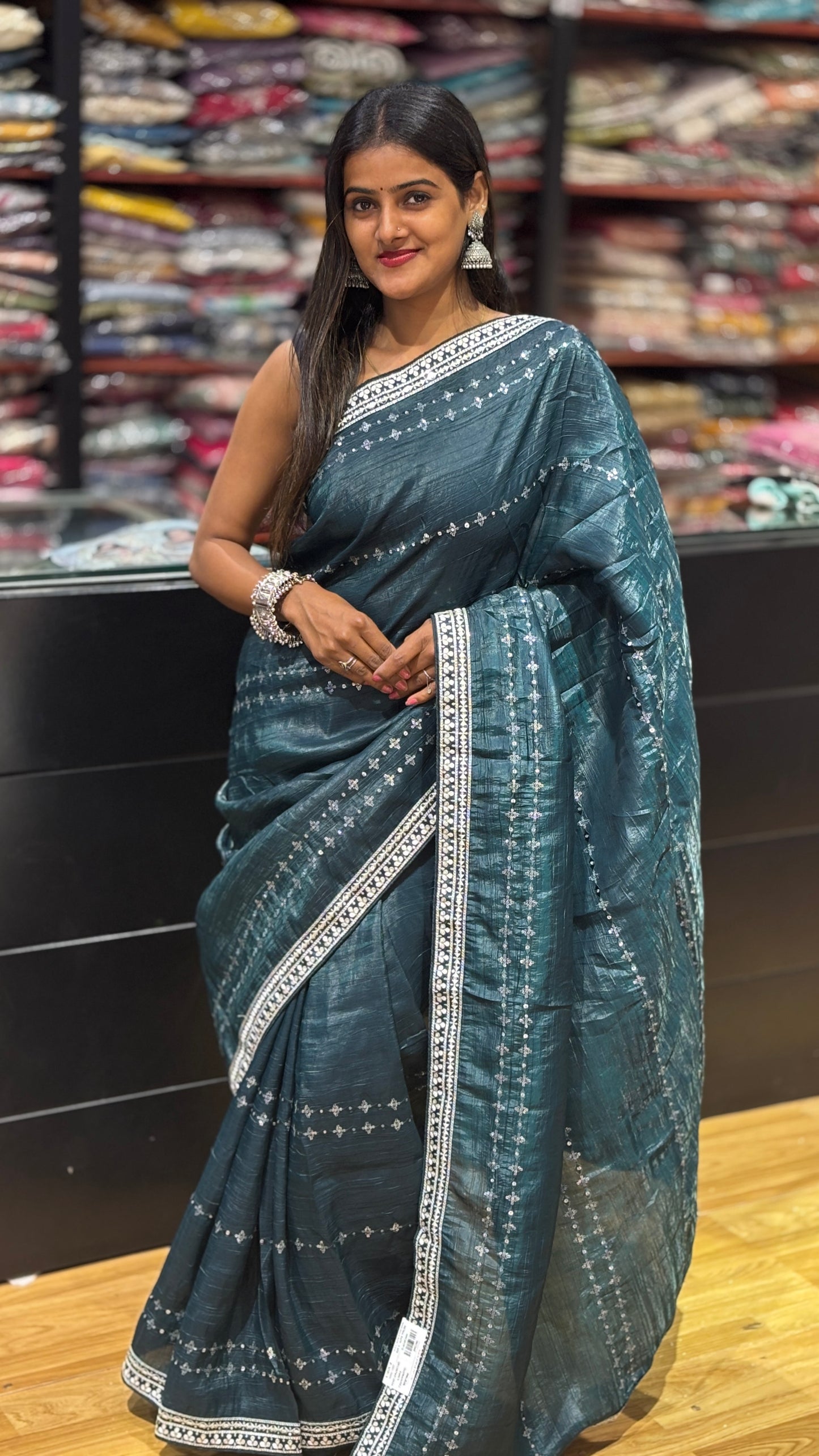 premium fancy saree - v2 code : 036