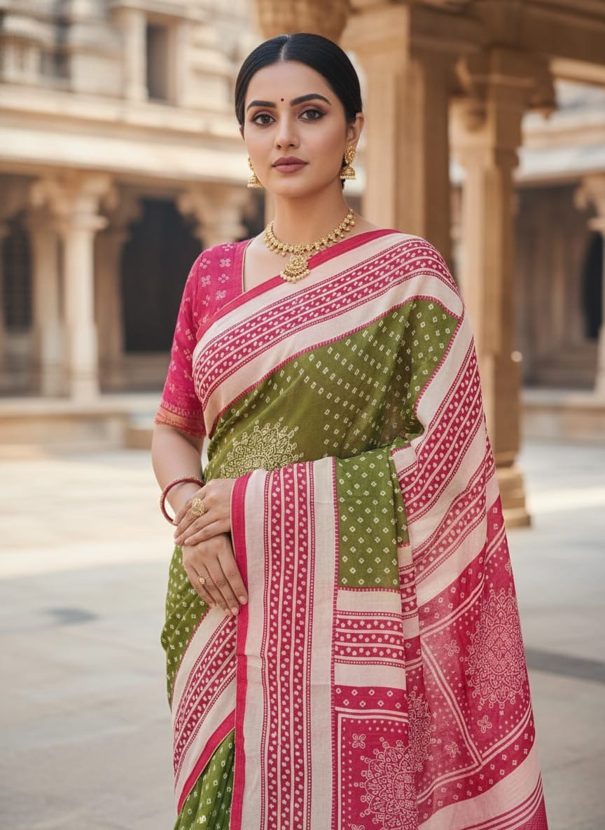 Mos Chiffon/ Geogrgette Fabric