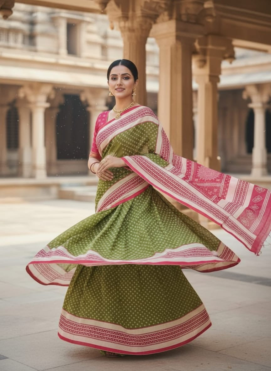 Mos Chiffon/ Geogrgette Fabric