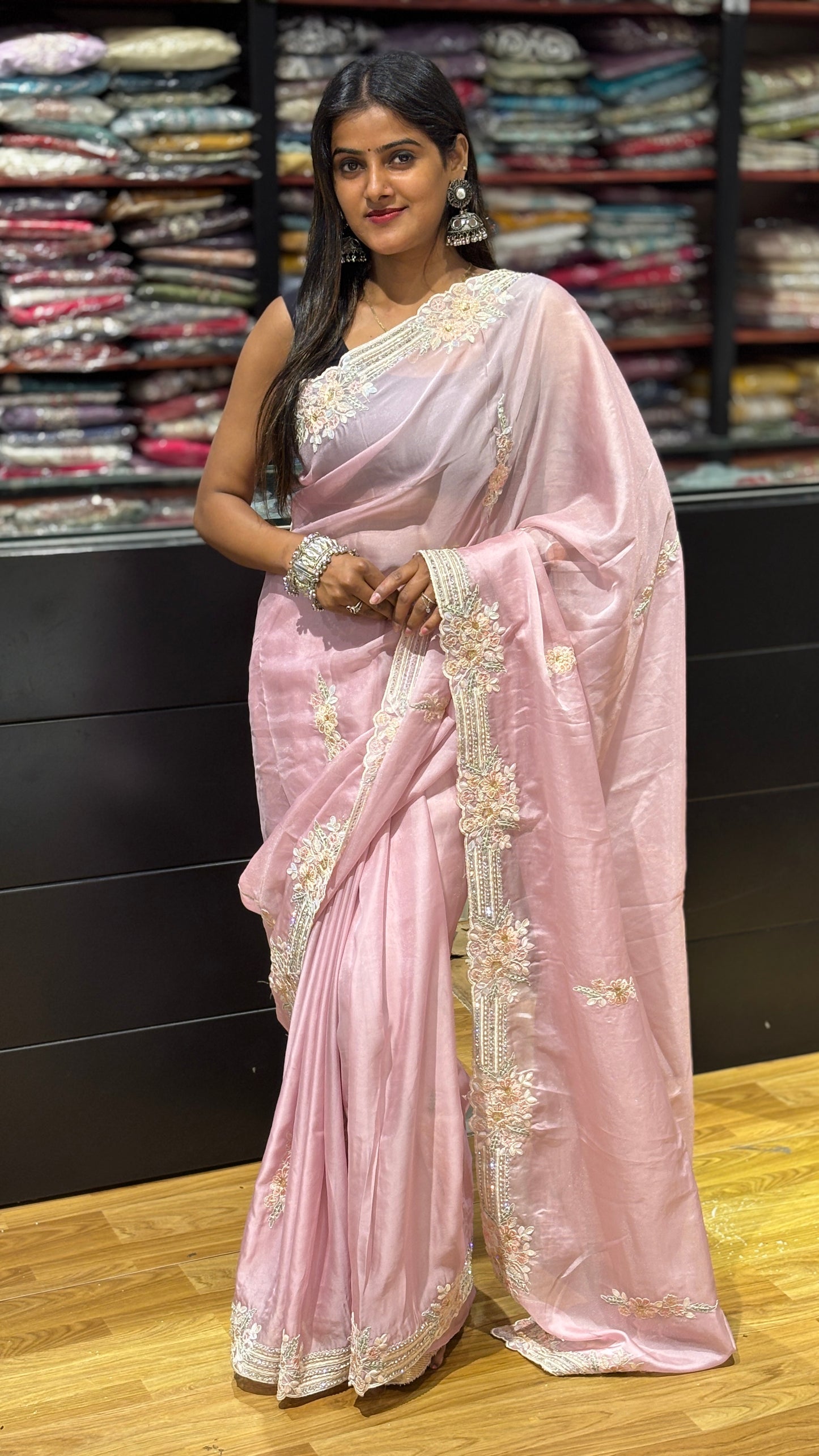 premium fancy saree - v6 code : 039