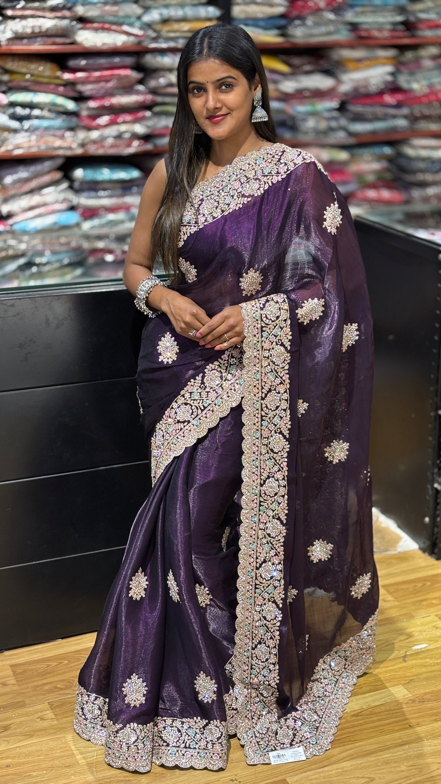 premium fancy sarees - v5 code : 043