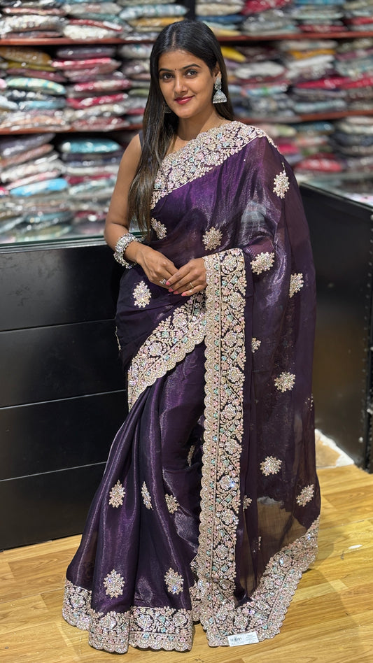 premium fancy sarees - v5 code : 043